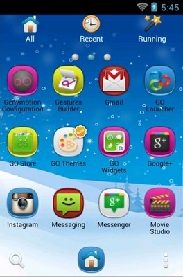 Xmas Go Launcher Android Theme Image 2