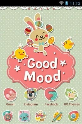 Good Mood Go Launcher Android Theme Image 1