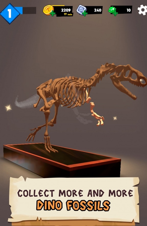 Dino Quest 2: Jurassic Bones In 3D Dinosaur World Android Game Image 4