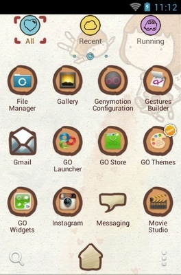 Z Love Go Launcher Android Theme Image 2