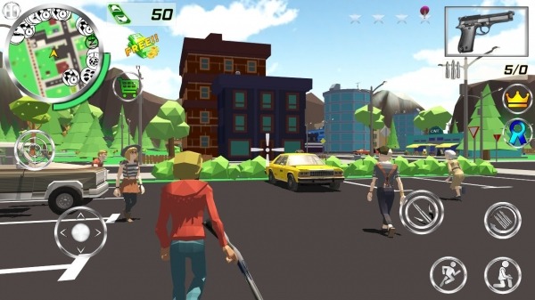 Crime 3D Simulator Android Game Image 2