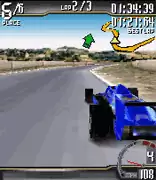 Andretti Racing 3D Java Game Image 3