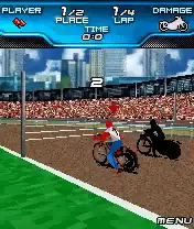 Speedway 3D Java Game Image 2