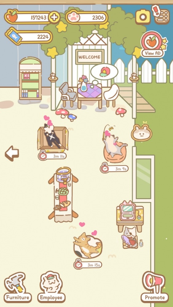 Cat Spa Android Game Image 2
