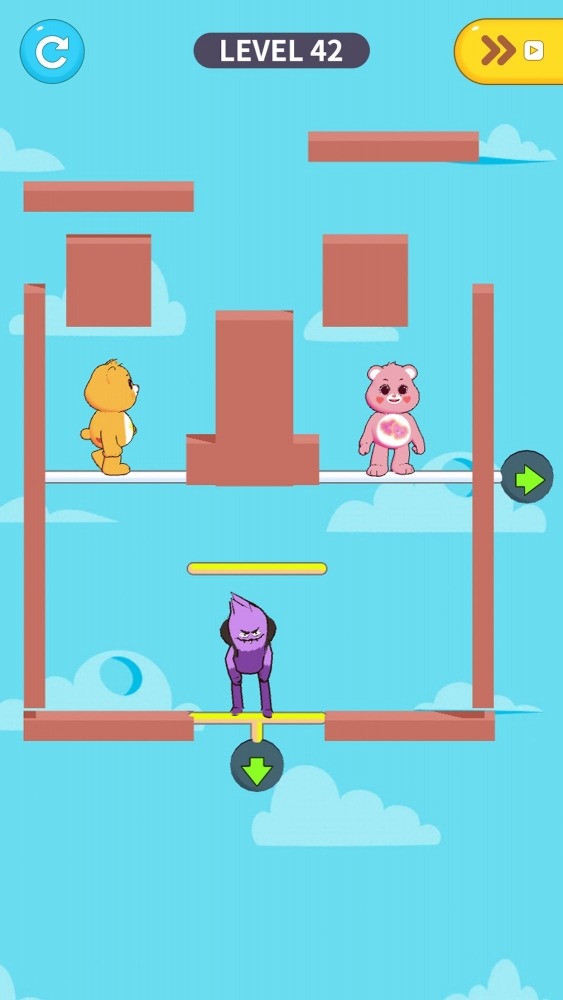 Care Bears: Pull The Pin Android Game Image 3