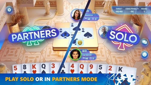Spades Masters Android Game Image 2