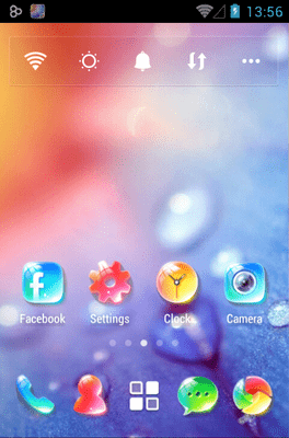 Crystal Go Launcher Android Theme Image 1