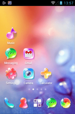 Crystal Go Launcher Android Theme Image 3