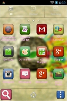 Brain Go Launcher Android Theme Image 2