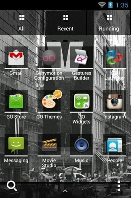 City Go Launcher Android Theme Image 2