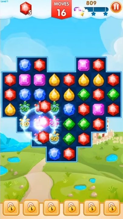 Jewels Legend - Match 3 Puzzle Android Game Image 4