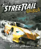 3D Street Rail Racing Java Game Image 1