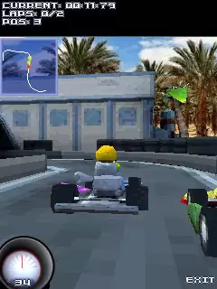 Go-Karts! 3D Java Game Image 3