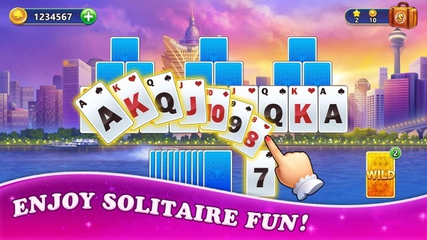 Solitaire Tripeaks: Travel The World Android Game Image 4