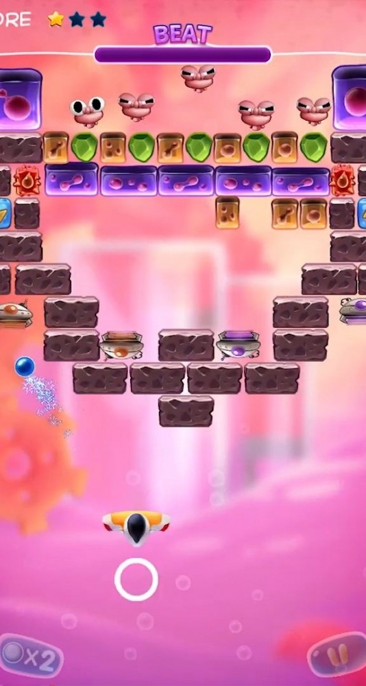 Bio Bricks Breaker Android Game Image 1