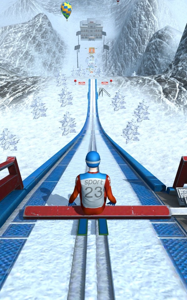 Ski Ramp Jumping Android Game Image 1