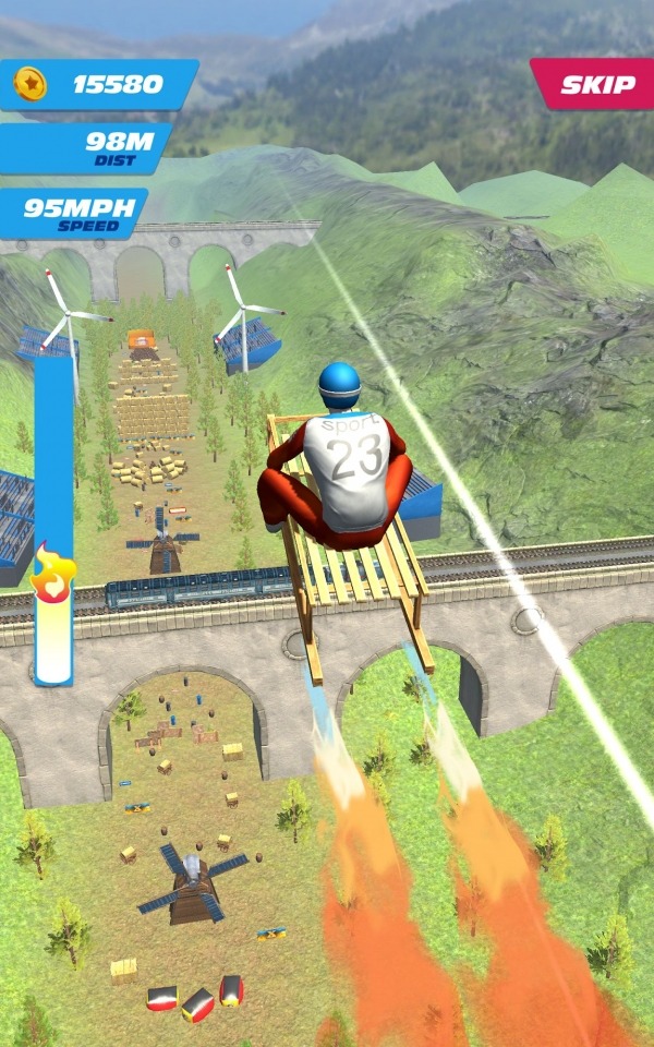 Ski Ramp Jumping Android Game Image 2