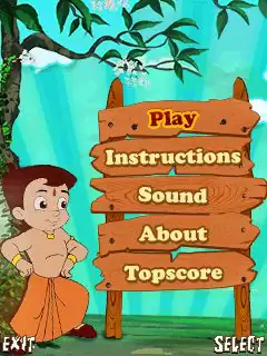 Chhota Bheem And The Throne Of Bali Java Game Image 2