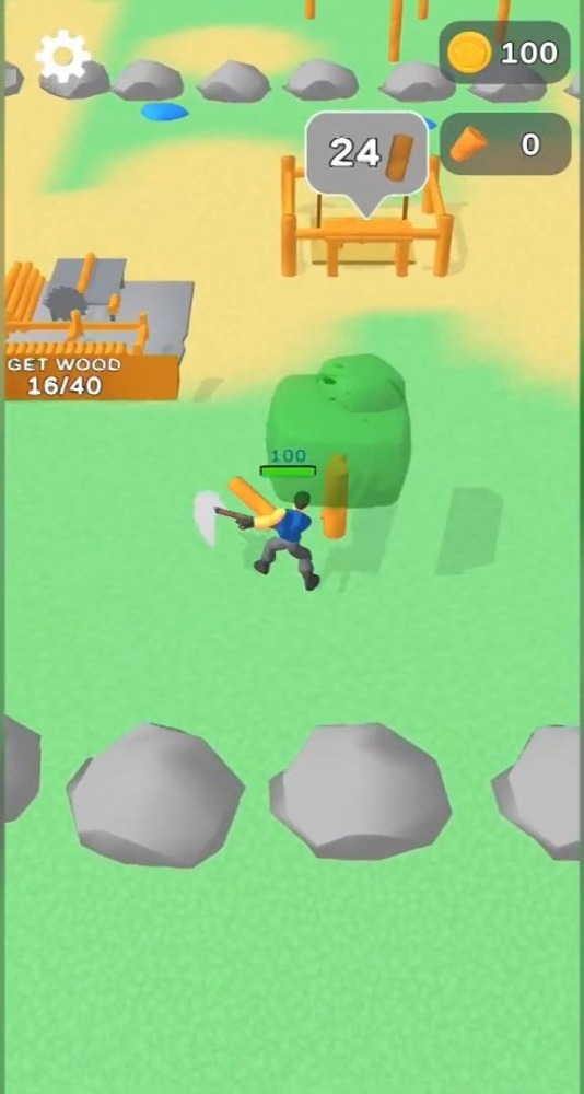 Lumbercraft Android Game Image 1