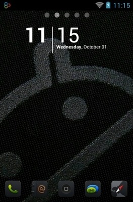 iDroid Go Launcher Android Theme Image 1