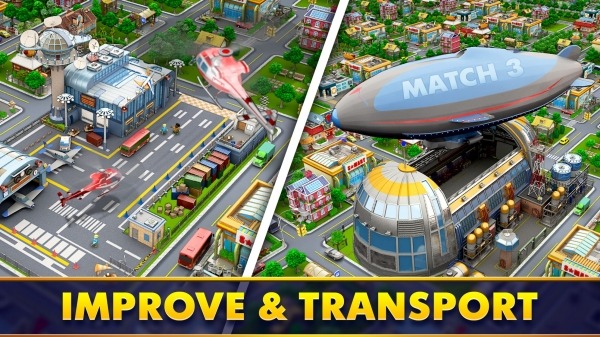 Mayor Match: Town Building Tycoon &amp; Match-3 Puzzle Android Game Image 3