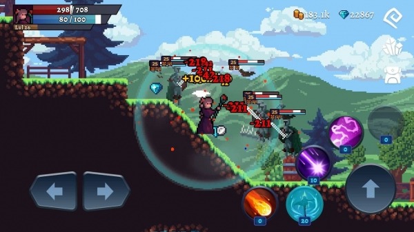 Darkrise - Pixel Classic Action RPG Android Game Image 2