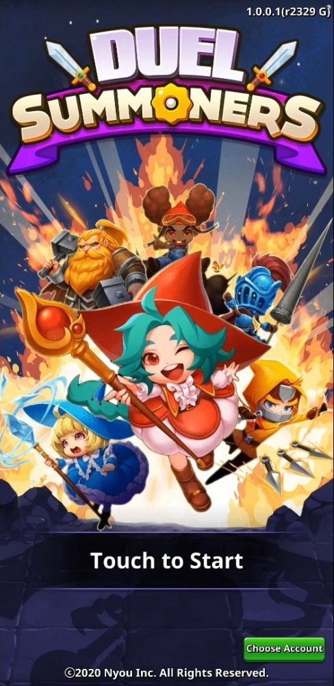 Duel Summoners - Puzzle &amp; Tactic Android Game Image 1