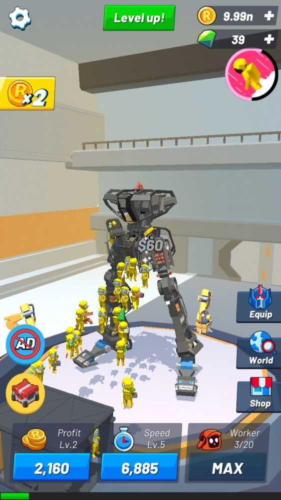 Idle Robot Inc - Idle, Tycoon &amp; Simulation Android Game Image 2