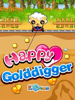 Happy Gold Digger Java Game Image 1