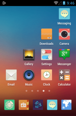 Mix Flat Icon Pack Android Theme Image 2
