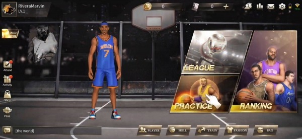 Street Basketball Superstars Android Game Image 1