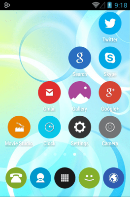 Rounded UP Icon Pack Android Theme Image 2