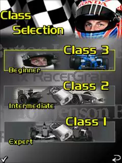 Jenson Button: Grand Prix Racer Java Game Image 2