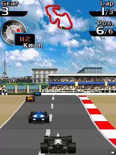 Jenson Button: Grand Prix Racer Java Game Image 4