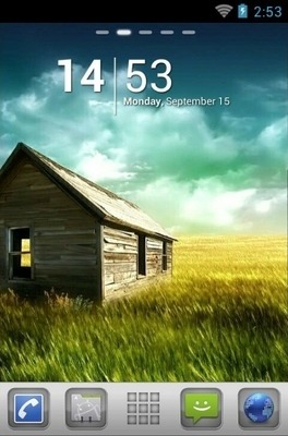 Plate Go Launcher Android Theme Image 1