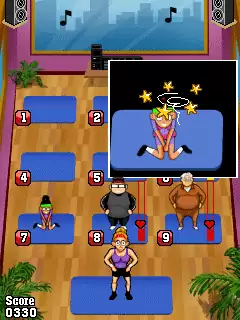 Pump It Up: Aerobics! Java Game Image 2