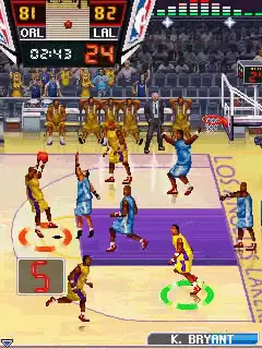 NBA Pro Basketball 2010 Java Game Image 2