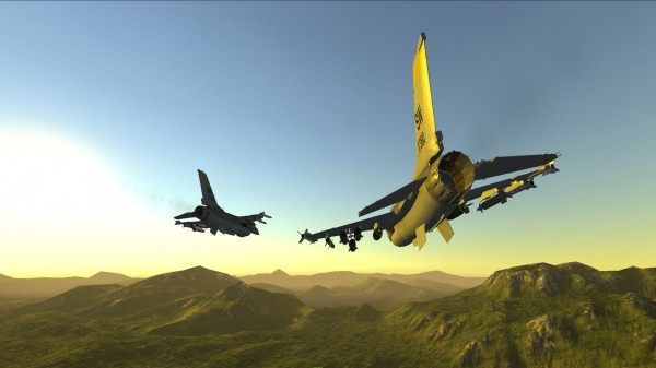 Armed Air Forces - Jet Fighter Flight Simulator Android Game Image 3