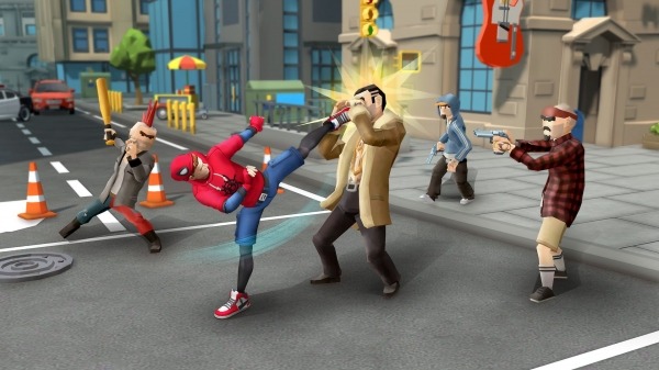 Spider Fighter: Superhero Revenge Android Game Image 1