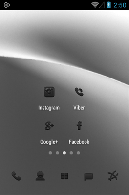 Minoir Icon Pack Android Theme Image 2