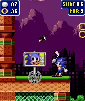 Sonic The Hedgehog: Golf Java Game Image 4