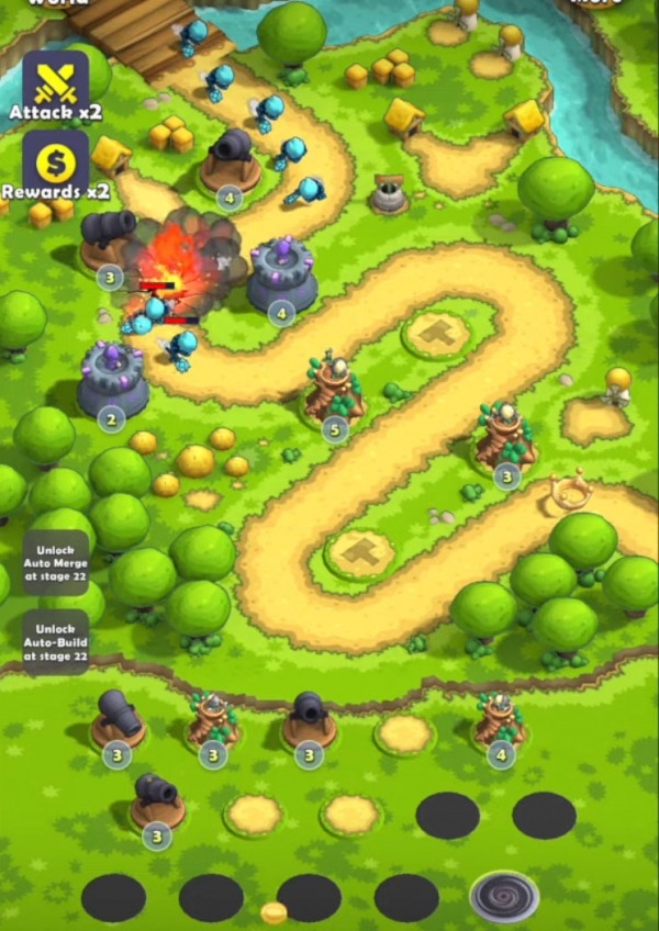 Mini War: Pocket Defense Android Game Image 2