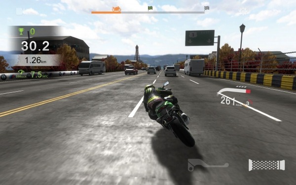 Real Moto Traffic Android Game Image 2