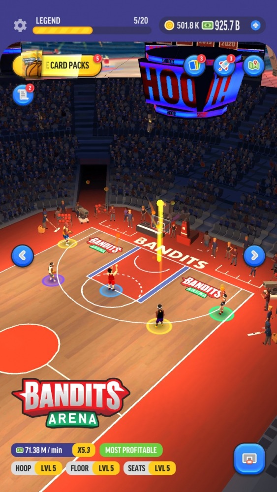 Basketball Legends Tycoon - Idle Sports Manager Android Game Image 1