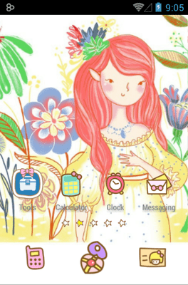 Bora Girl Icon Pack Android Theme Image 2