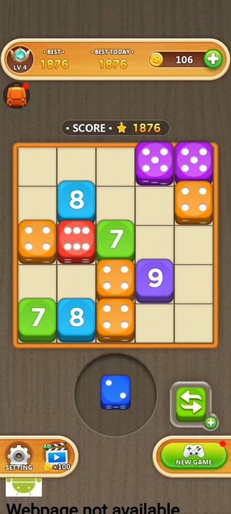 Dice Puzzle - Merge Puzzle Android Game Image 3