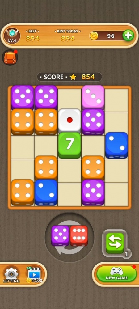 Dice Puzzle - Merge Puzzle Android Game Image 4