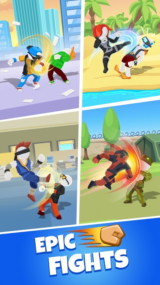 Match Hit - Puzzle Fighter Android Game Image 2