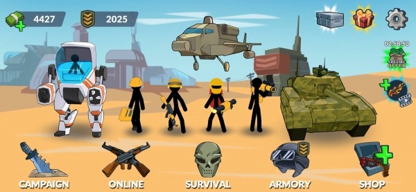 Stickman World Battle Android Game Image 1