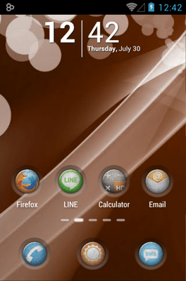 Grunge Icon Pack Android Theme Image 1